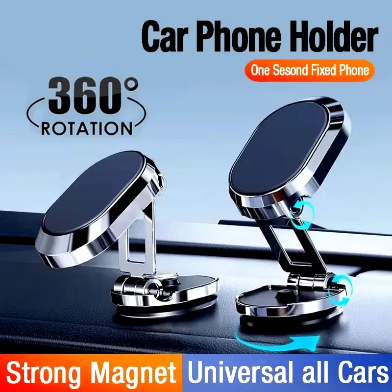 Taco Stand Holder - Magnetische autotelefoonhouder, magnetische telefoonbevestiging, opvouwbare dashboardstandaard,