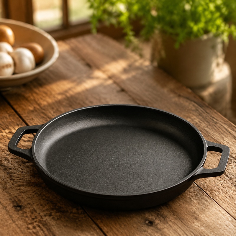 Robuuste gietijzeren koekenpan - Egg Waffle Pan recensie en prijs