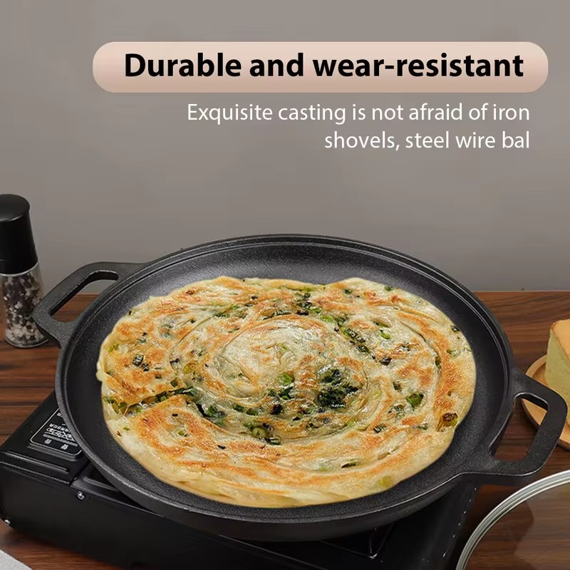 Robuuste gietijzeren koekenpan - Egg Waffle Pan recensie en prijs