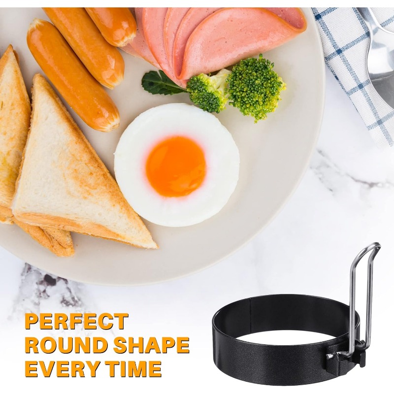 Eierringvorm Roestvrijstalen a - Egg Waffle Pan recensie en prijs