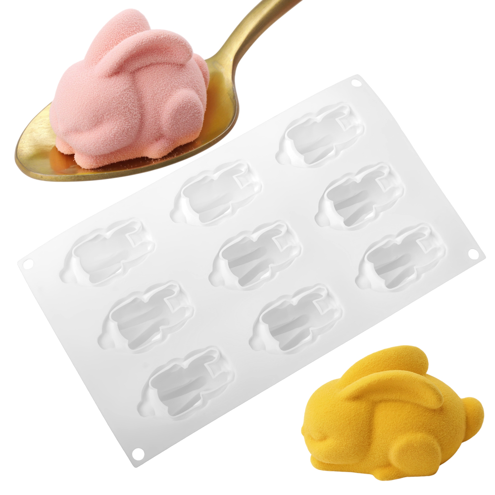 9-cellige chokolade cakevorm m - Bunny Cake Mold recensie en prijs