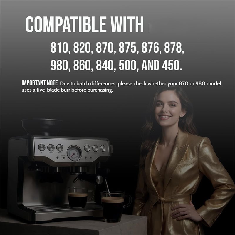 (AIMA) Koffiemaler-mes voor Br - Breville Espresso Bes870 recensie en prijs